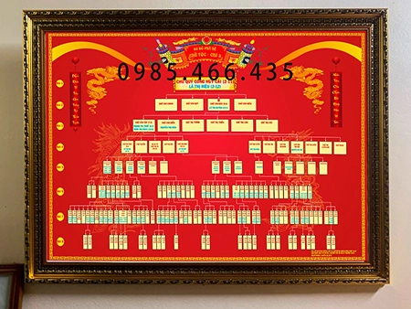 Mẫu khung phả đồ 5